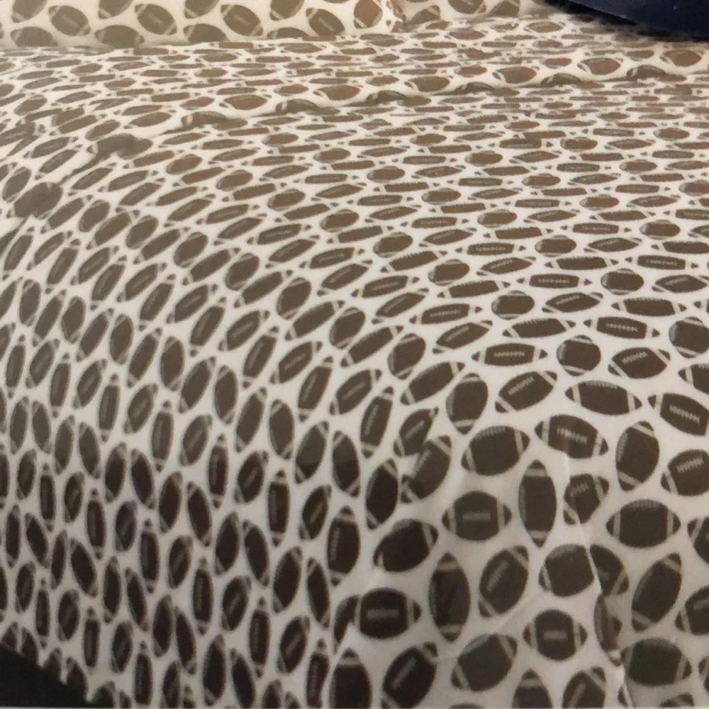 Football Print Sheet Set - KING